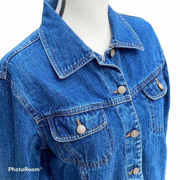 Bill Blass Jean Jacket MP Denim - Picture 2 of 8